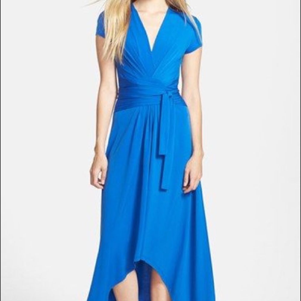 👗NWT Michael Kors Dark Azurite Faux Wrap Dress 👗